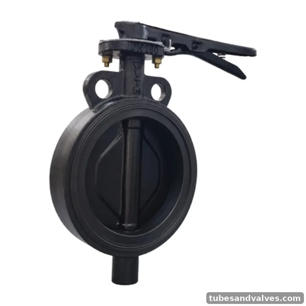VTM VA-1000 C.I. WAFER TYPE BUTTERFLY VALVE (ISI) product image