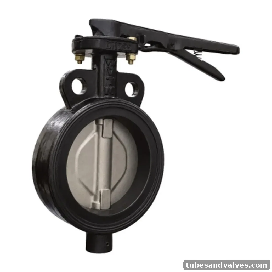 VTM VA-1003 C.I. WAFER TYPE BUTTERFLY VALVE product image