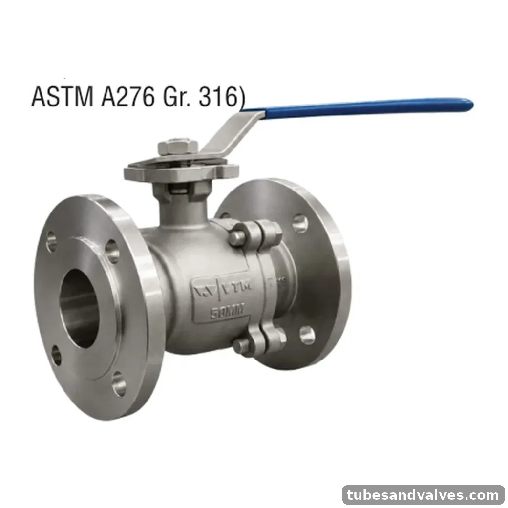 VTM VA-12002 CF8M (SS316) BALL VALVE 2 PC DESIGN F/E product image