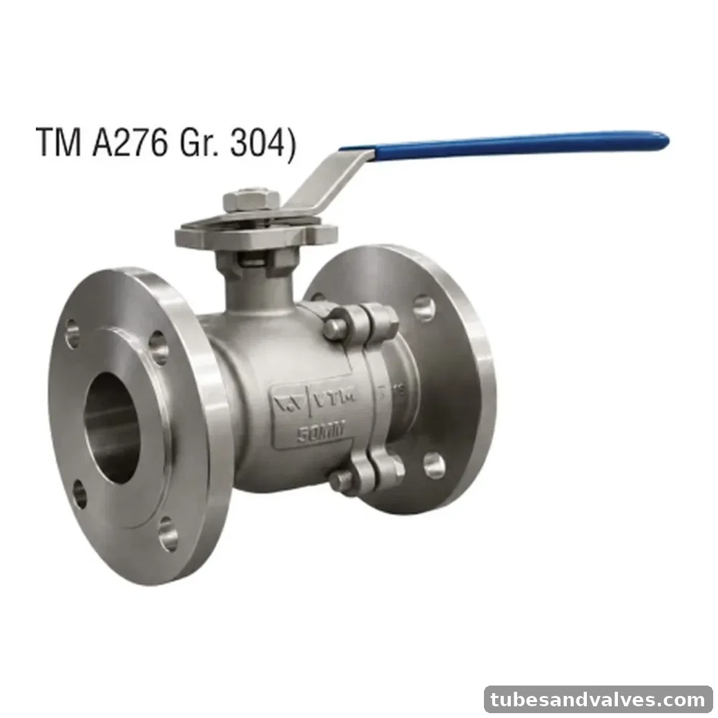 VTM VA-12101 CF8 (SS304) BALL VALVE 2 PC DESIGN F/E product image