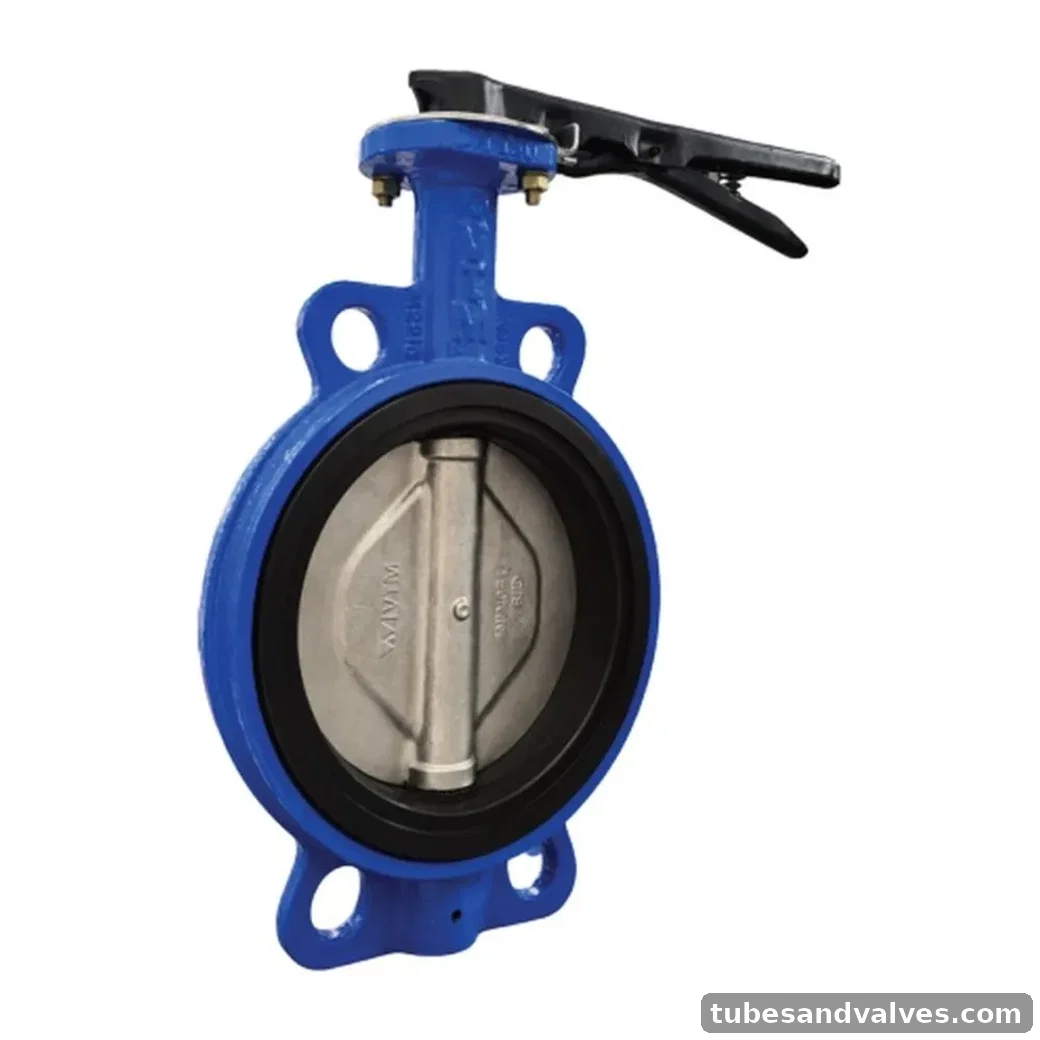VTM VA-1803 C.I. WAFER TYPE BUTTERFLY VALVE product image