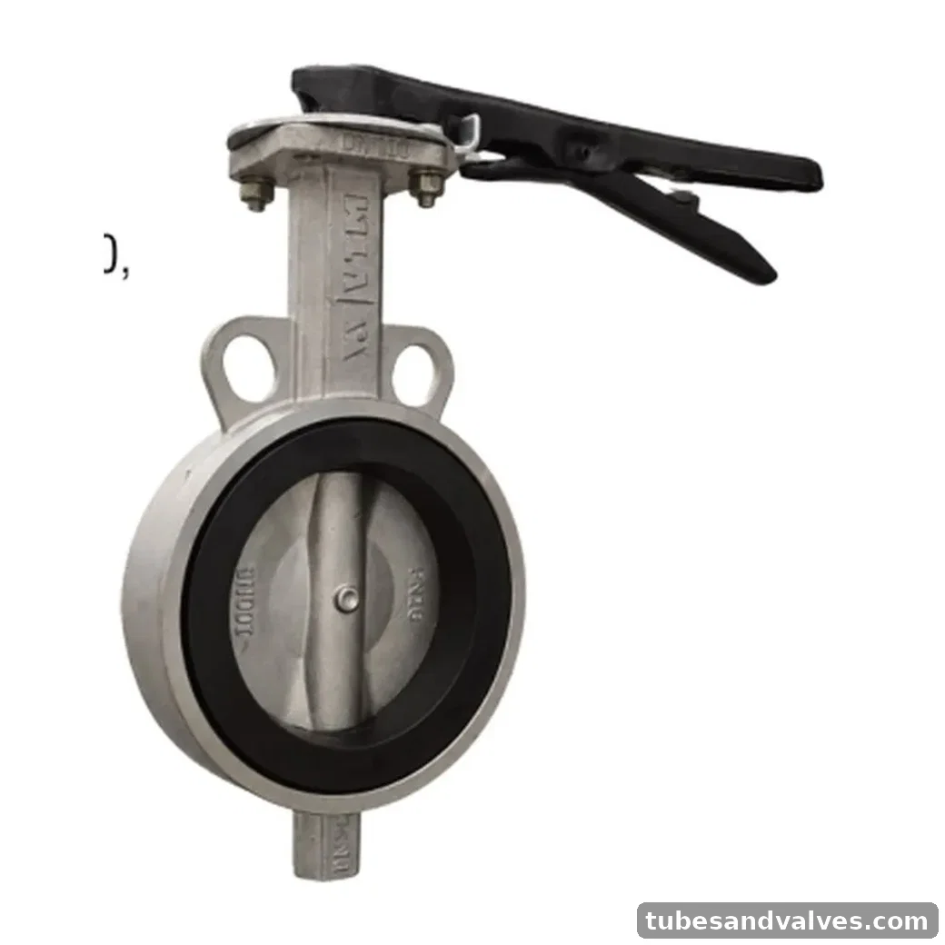 VTM VA-1848 CF8 (SS304) WAFER TYPE BUTTERFLY VALVE product image