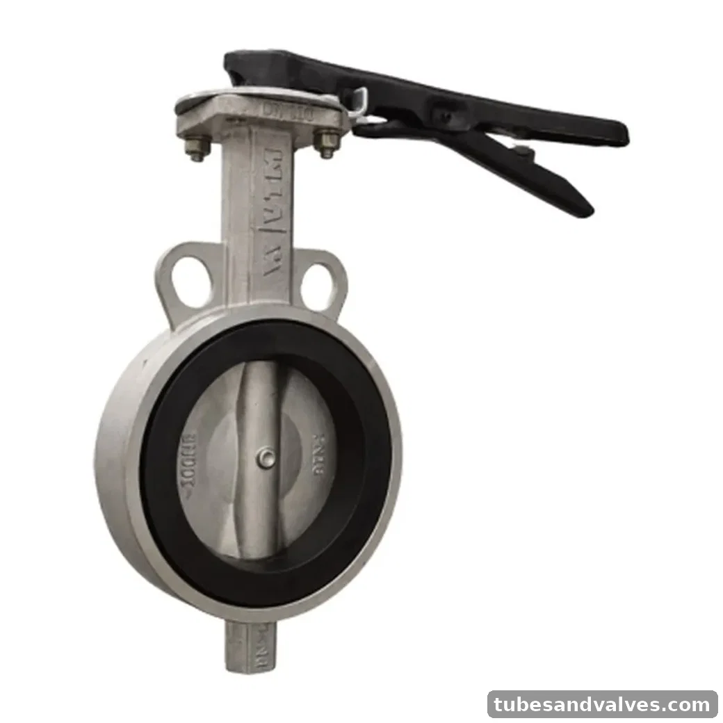 VTM VA-1878 CF8M (SS316) WAFER TYPE BUTTERFLY VALVE product image