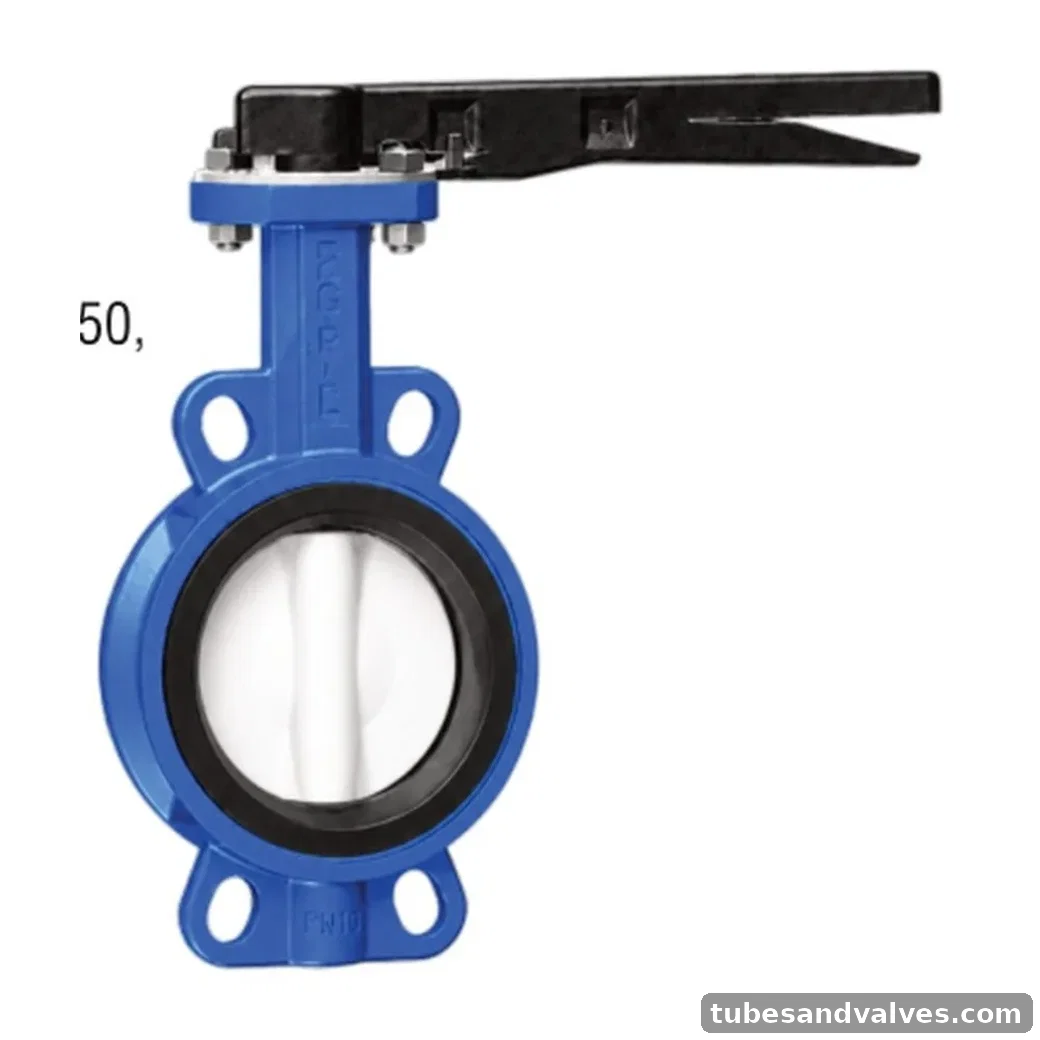 VTM VA-2022 D.I. WAFER TYPE BUTTERFLY VALVE product image