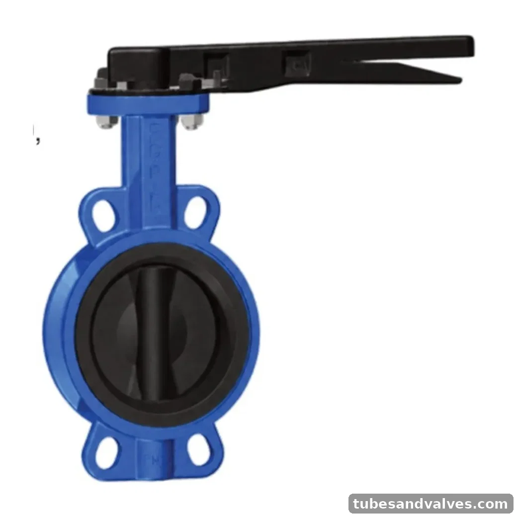 VTM VA-2055 D.I. WAFER TYPE BUTTERFLY VALVE product image
