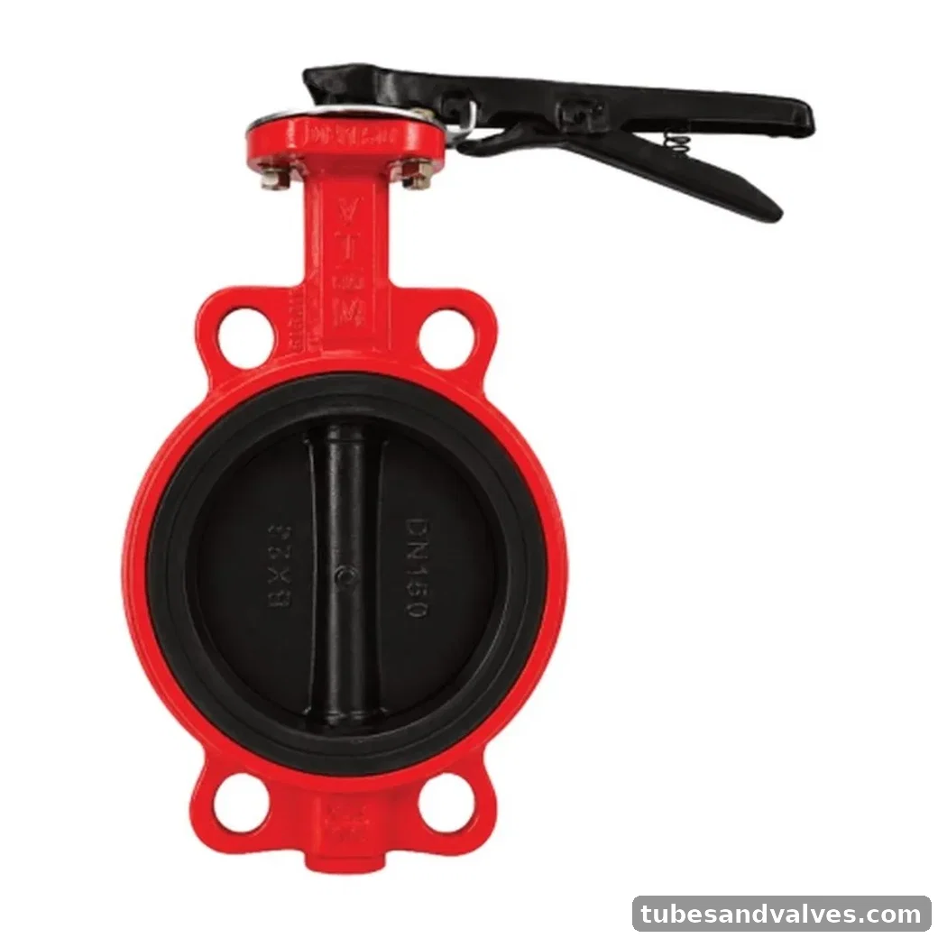 VTM VA-2755 D.I. WAFER TYPE BUTTERFLY VALVE (ISI) product image