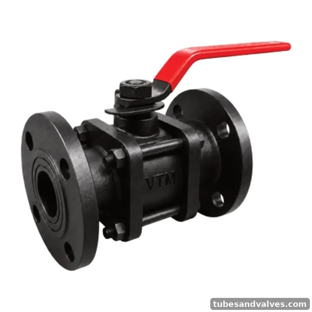 VTM VA-4 C.I. BALL VALVE 3PC. DESIGN F/E product image