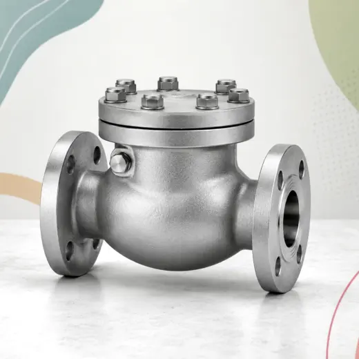 100mm (4") (4") KIRLOSKAR NON RETURN VALVE CI REFLUX VALVE AS PER IS 5312 PART - 1 PN 1.6