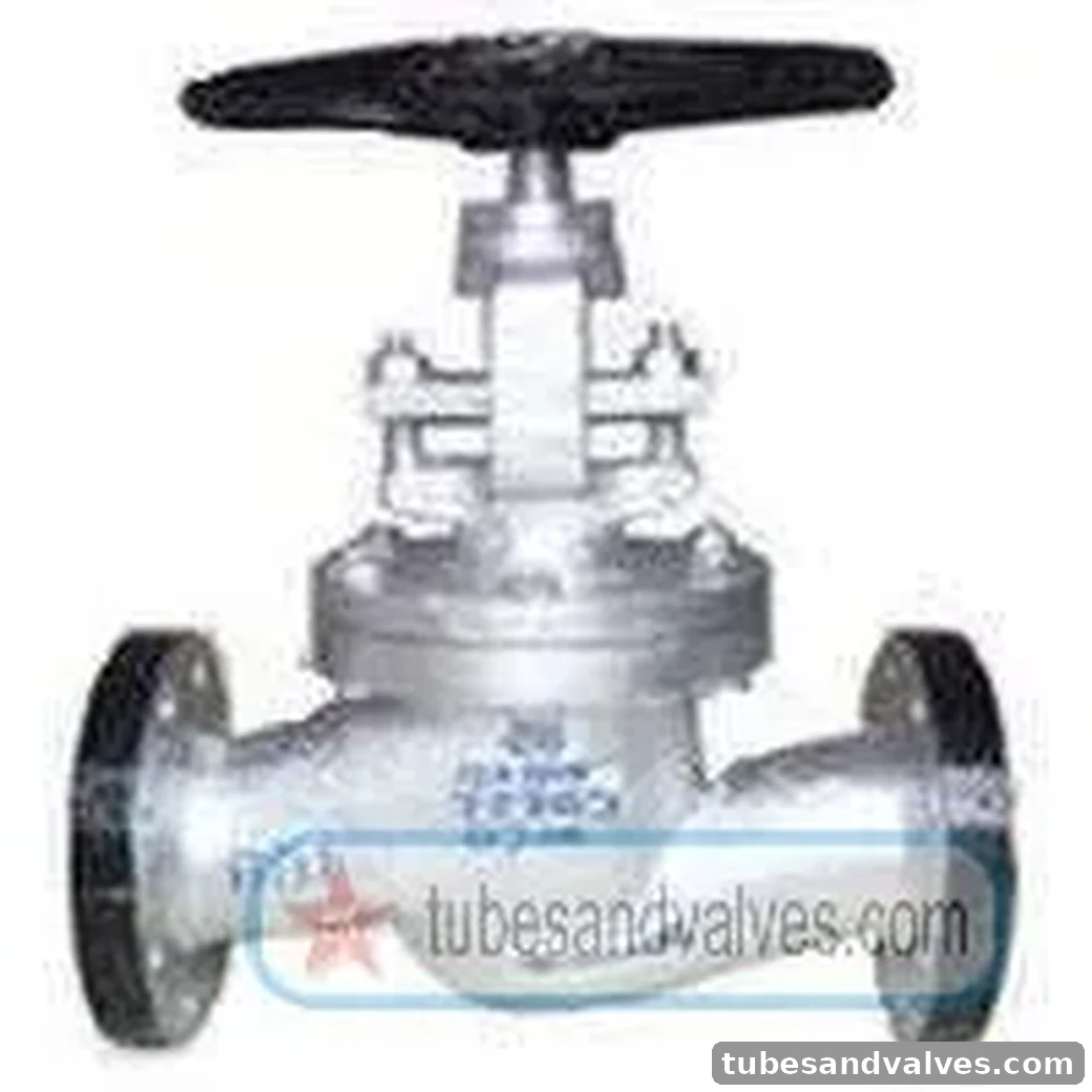 15mm (1/2") CS Carbon Steel GLOBE VALVE Flanged End TO ND #40 / Class 150 CREST