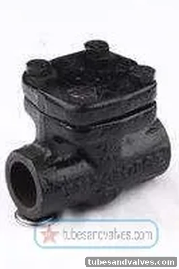 15mm (1/2") FCS - FORGED CARBON STEEL CHECK VALVE Screwed End - THREADED END IBR FLOWJET