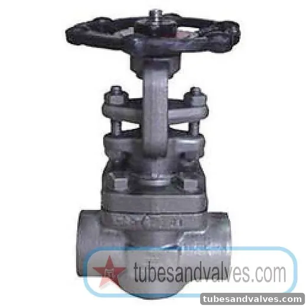 15mm (1/2") LEADER GATE VALVE FORGED CARBON STEEL Screwed End - THREADED END Class 800 IBR
