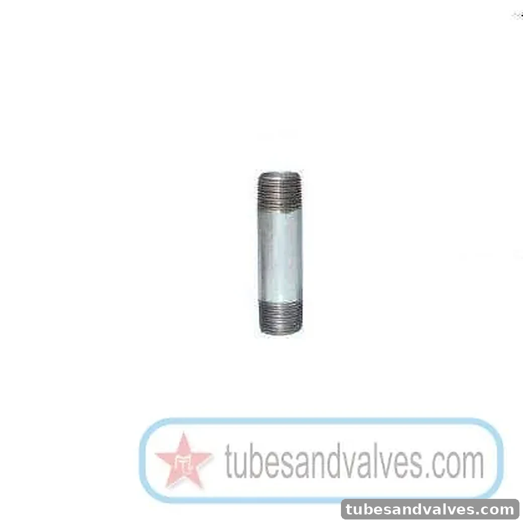15mm (1/2") GI NIPPLE ERW B - MEDIUM 75mm LONG