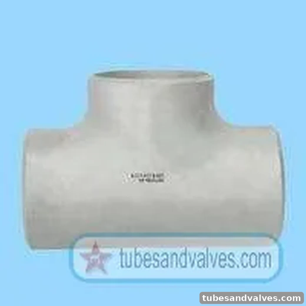 200mm (8") SS Stainless Steel TEE SCH 10 GR 304