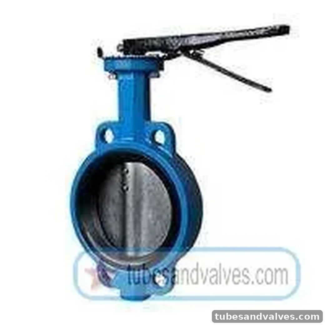25mm (1") CI - CAST IRON BUTTERFLY VALVE S.G IRON DISC NITRILE LINING FLOWJET