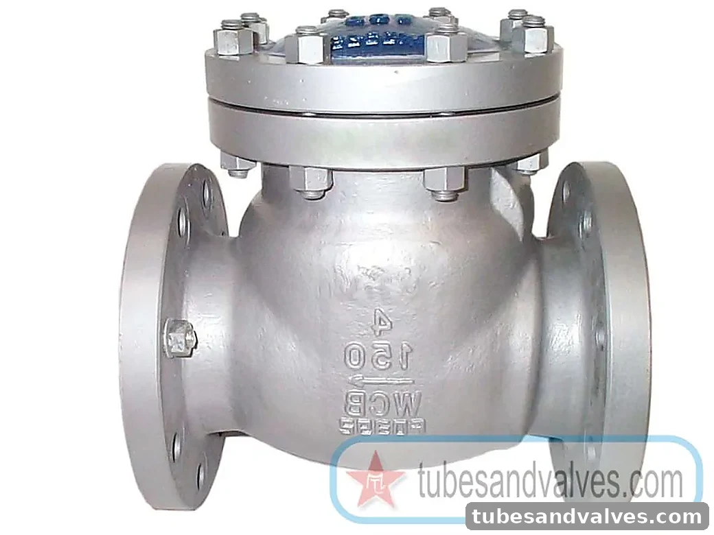 25mm (1") CS - CAST STEEL SWING CHECK VALVE Flanged End TO Class 150 FLOWJET
