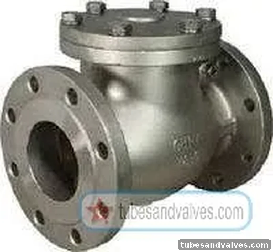 25mm (1") CS - CAST STEEL SWING CHECK VALVE Flanged End TO Class 300 FLOWJET
