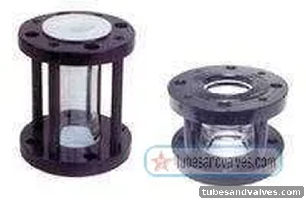25mm (1") MS Mild Steel SIGHT FLOW INDICATOR Flanged End TO #150 FLOWJET 150mm (6") NB long