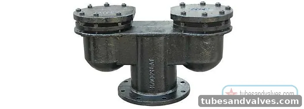 50mm (2") KIRLOSKAR AIR VALVE CAST IRON AS PER IS 14845 / AWWA C512 DOUBLE ORIFICE