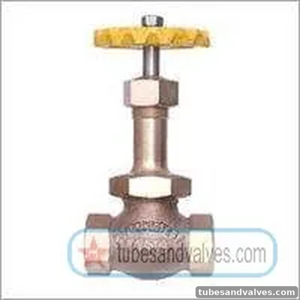50mm (2") ATAM GUN METAL GLOBE VALVE NO 9 Screwed End - THREADED END