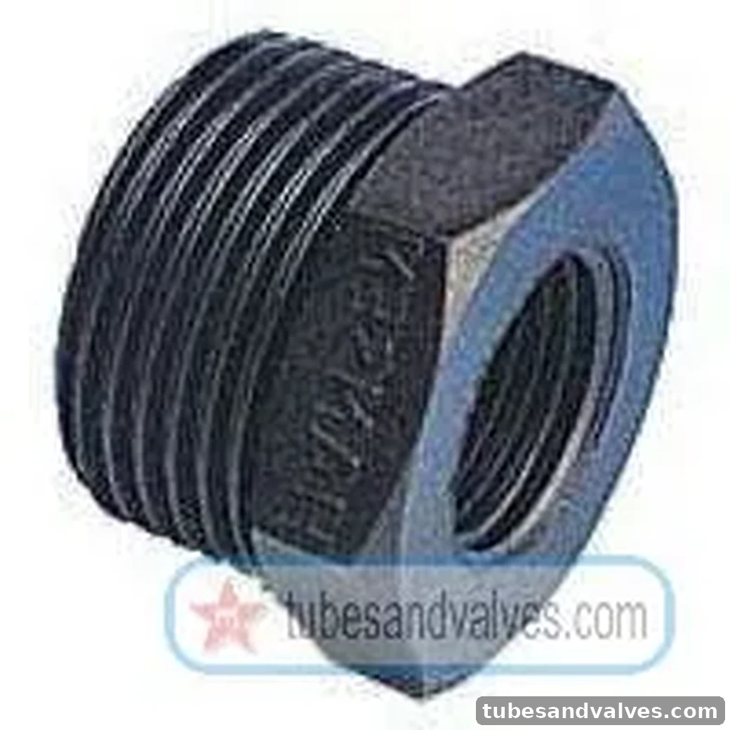080 x 50mm (2") 80mm (3") NB x 2" NB MS REDUCING BUSH S/E