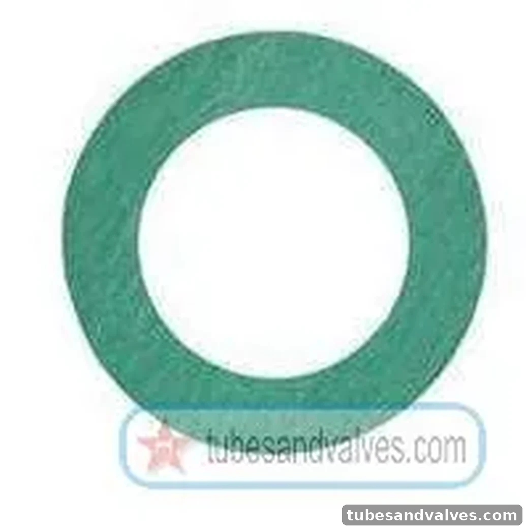 25mm (1") CAF GASKET RING - RAISED FACE ONLY - NON METTALIC - FOR Class 150 FLANGE 3 MM THK product image