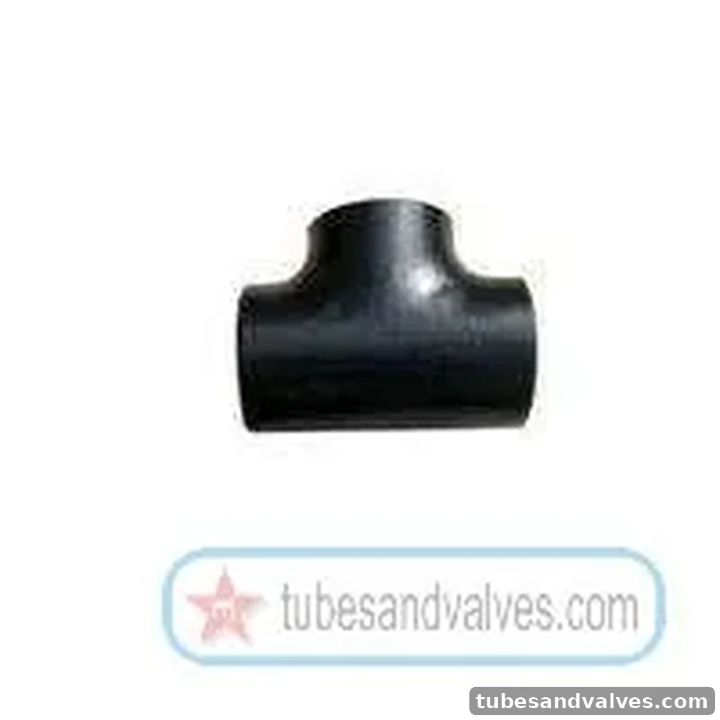 100mm (4") CS Carbon Steel TEE SEAMLESS SCH 40