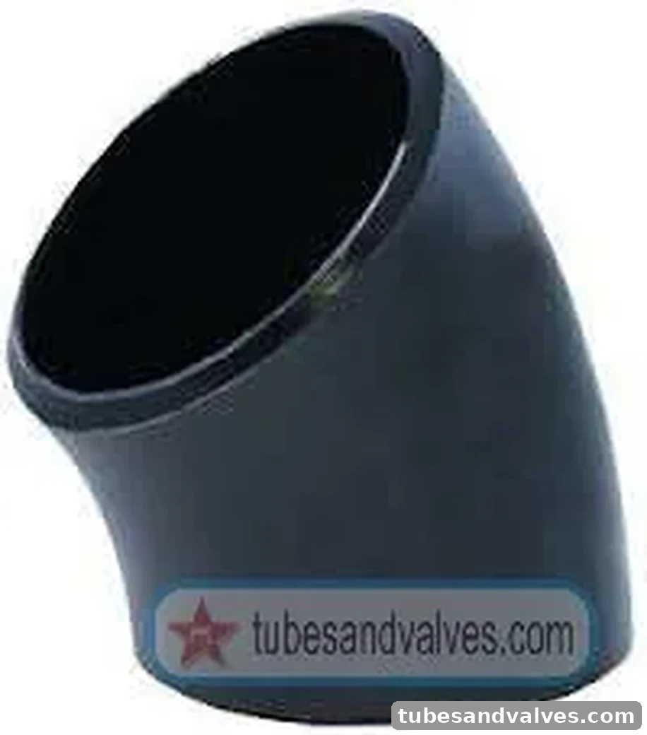 100mm (4") MS ELBOW 45 DEGREE ERW C CLASS - HEAVY