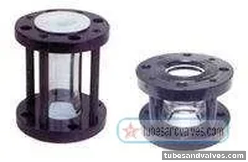 100mm (4") MS Mild Steel SIGHT FLOW INDICATOR Flanged End TO #150 FLOWJET 150mm (6") NB long