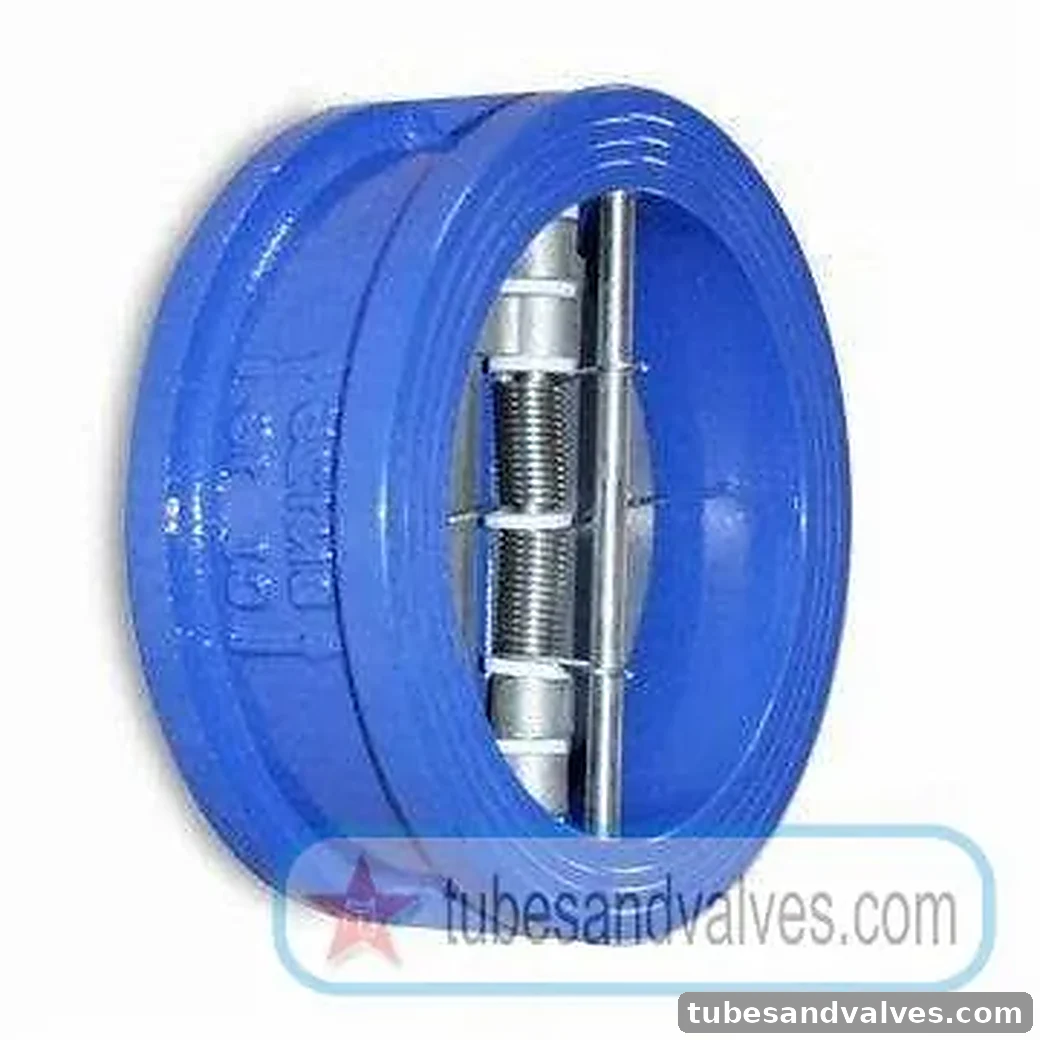 150mm (6") CAST IRON DUAL PLATE CHECK VALVE - 10KG/CM2 - AARKO