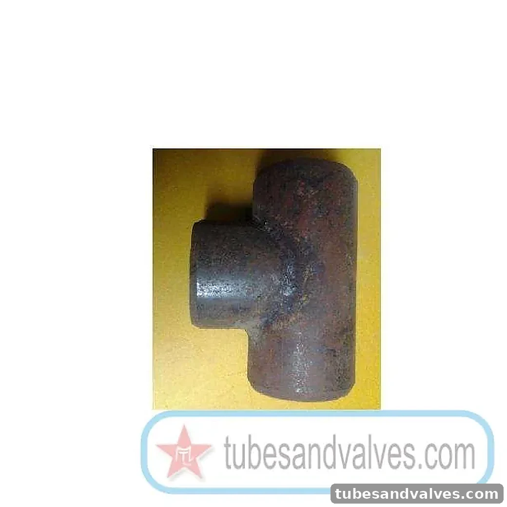 150mm (6") MS TEE BRANCH WELDED ERW B - MEDIUM