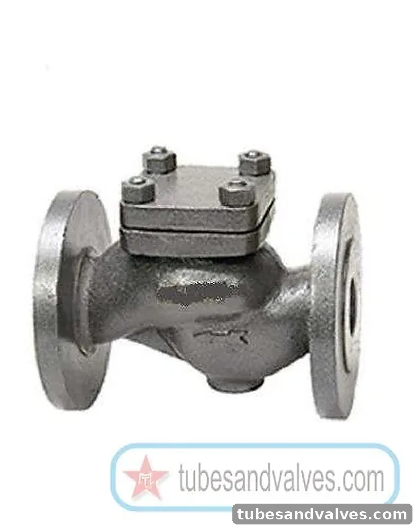 200mm (8") LEADER CHECK VALVE - CI HORIZONTAL LIFT CHECK - 200mm (8") - Class 125