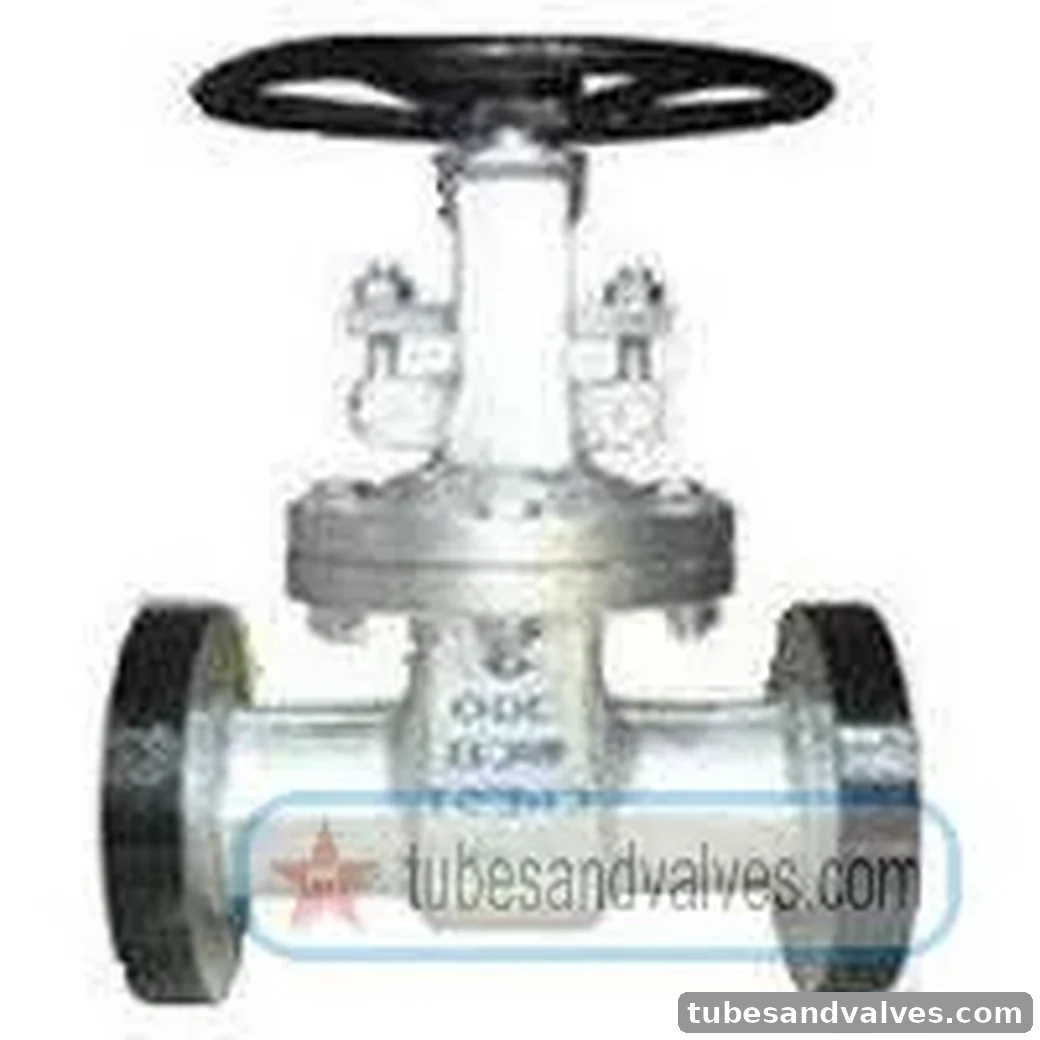 200mm (8") CS - CAST STEEL GATE VALVE Flanged End TO Class 150 CREST