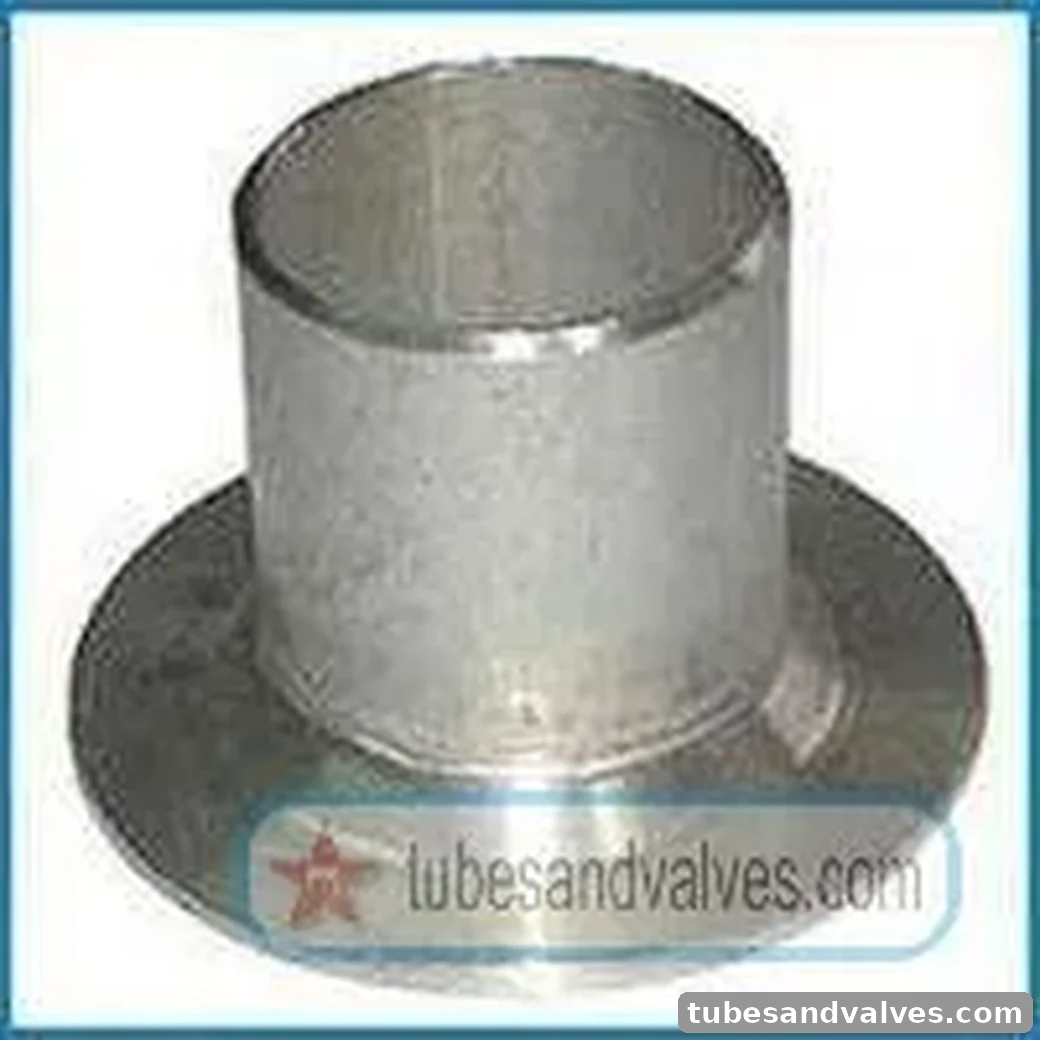 100mm (4") SS LONG STUB END SCH 10 GR 304