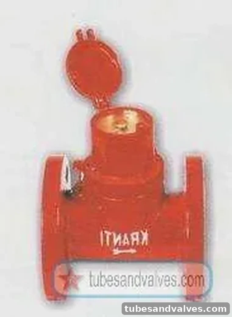 300mm (12") KRANTI WATER METER CAST IRON BODY WATER METER FOR HOT WATER / OIL Flanged End
