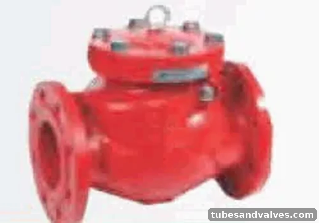 Flanged Resilient Swing Check Valve product image