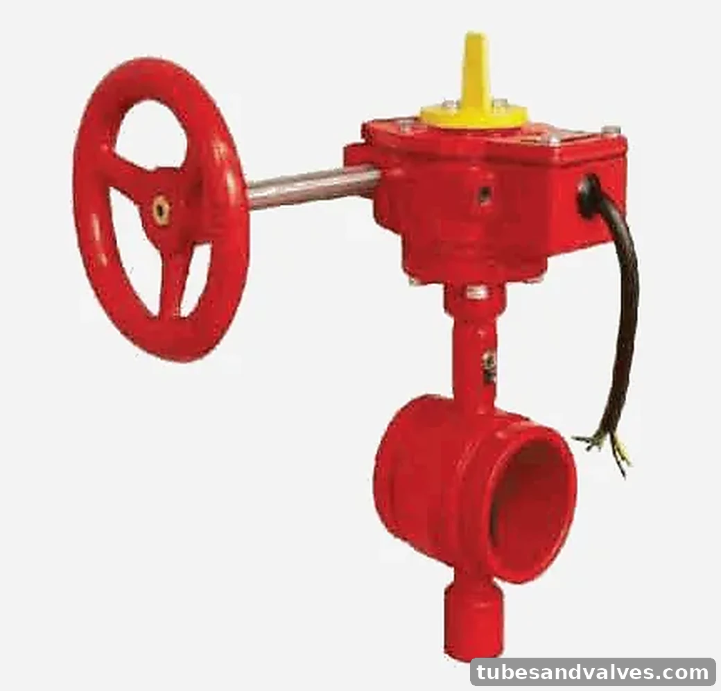Grooved Type Butterfly Valve product image
