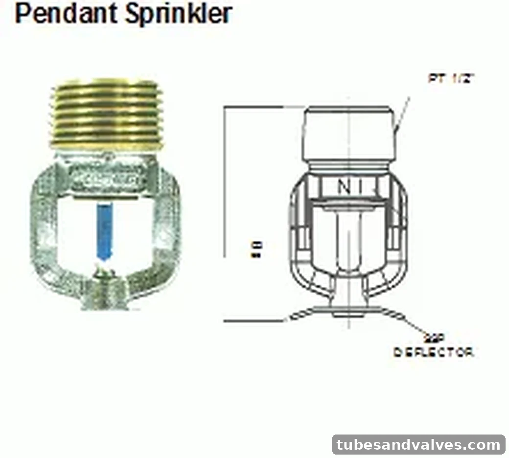 Pendant Sprinkler NI Series product image