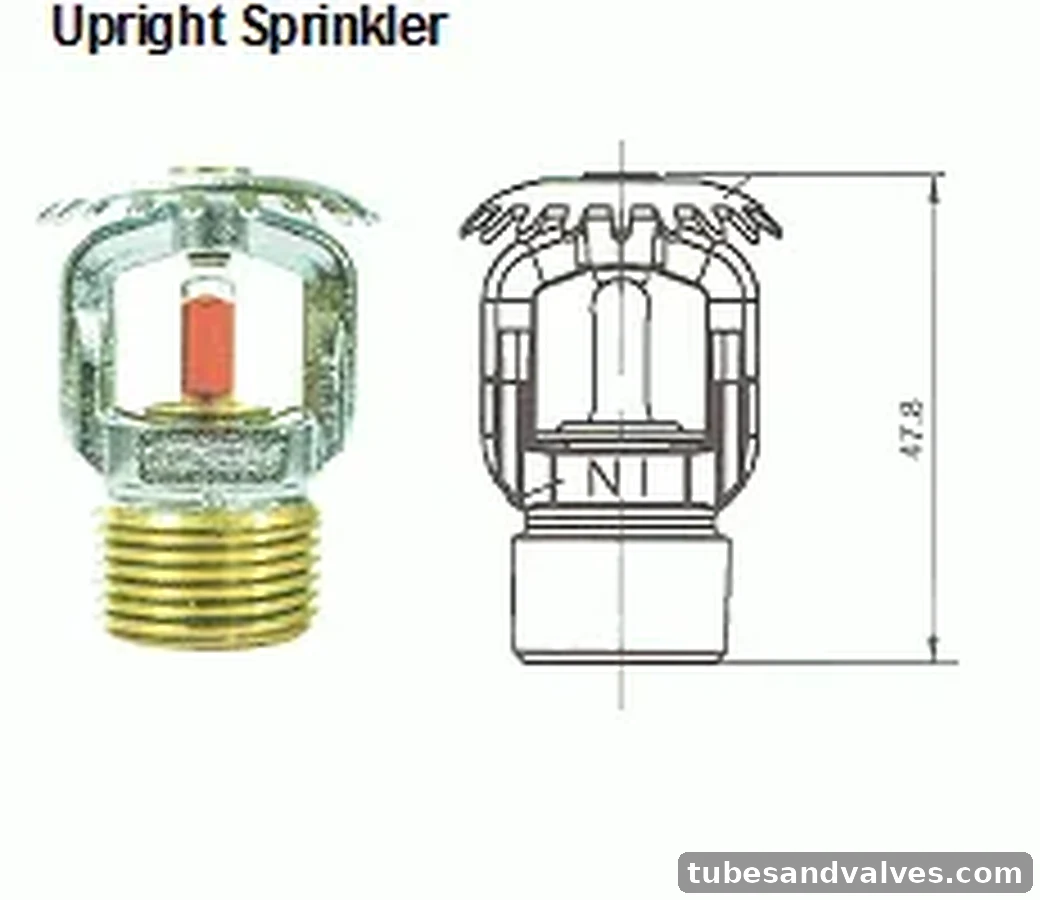 Upright Sprinkler NI Series product image