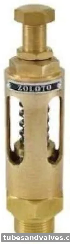 25mm (1")zoloto 1094 bronze spring loaded safety relief valve open discharge screwed