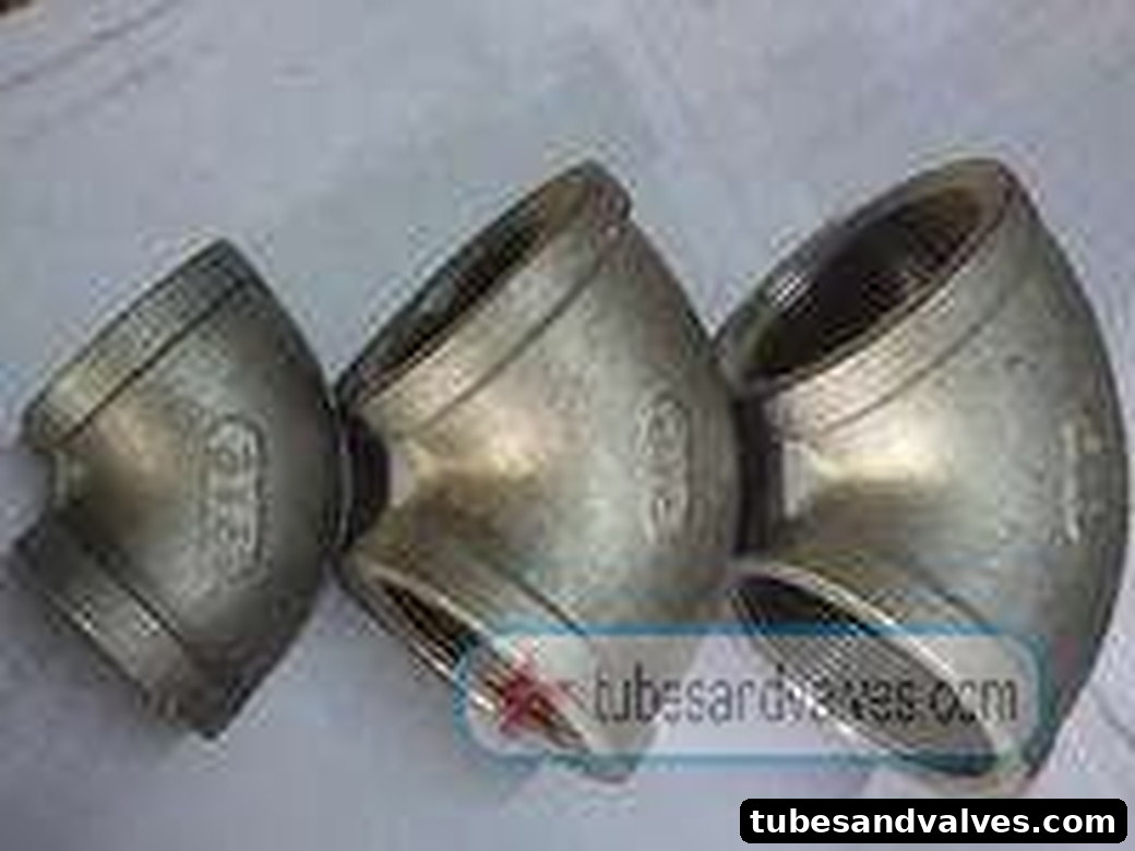 25mm or 1" NB SS-STAINLESS STEEL -CF8- IC-INVESTMENT CASTING ELBOW S/E-SCREWED END-THREADED END product image