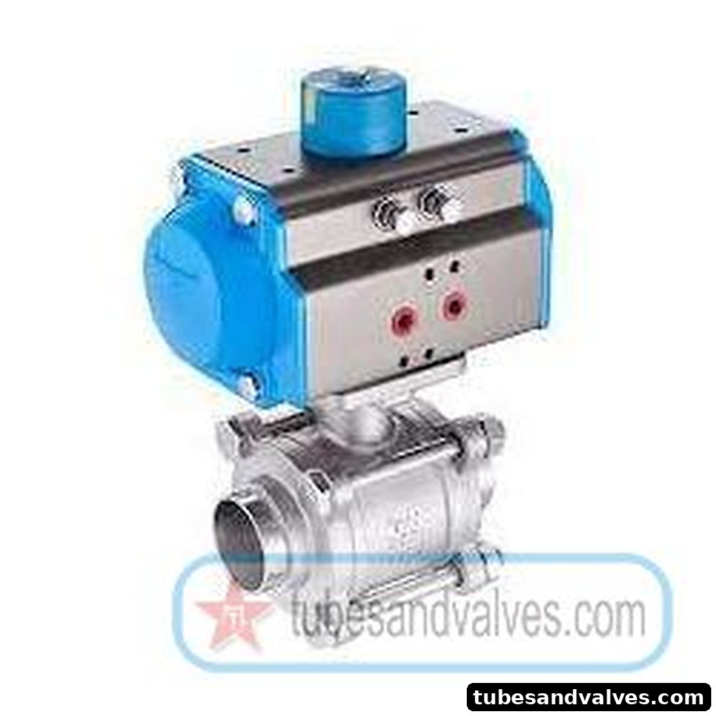150mm (6") 3 PCS BALL VALVE PNEUMATIC ACTUATOR product image