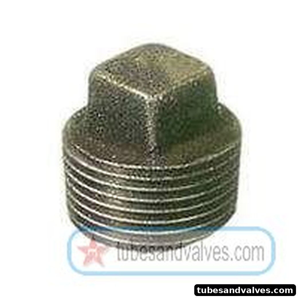 100mm or 4" NB CAST STEEL SOLID PLUG S/E TO BSP product image