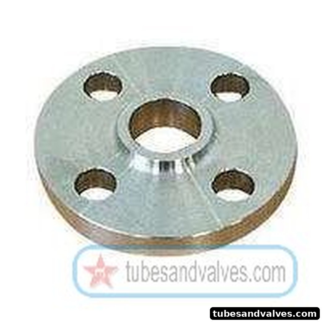 250mm (10") CS Carbon Steel ASTM - A 105 SORF FLANGE AS PER ANSI B 16.5 #300 HUB TYPE product image
