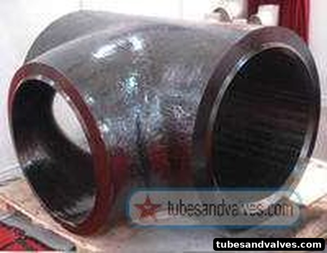 100mm (4") CS Carbon Steel TEE SEAMLESS SCH 80 product image