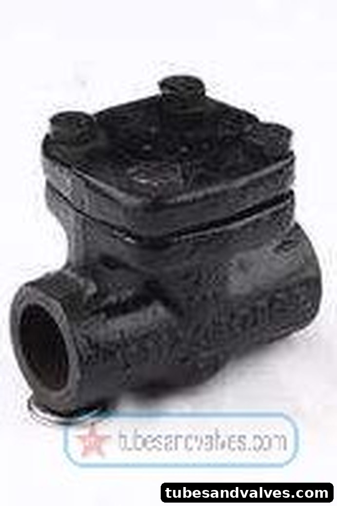20mm (3/4") FCS - FORGED CARBON STEEL CHECK VALVE Socket Weld IBR FLOWJET product image