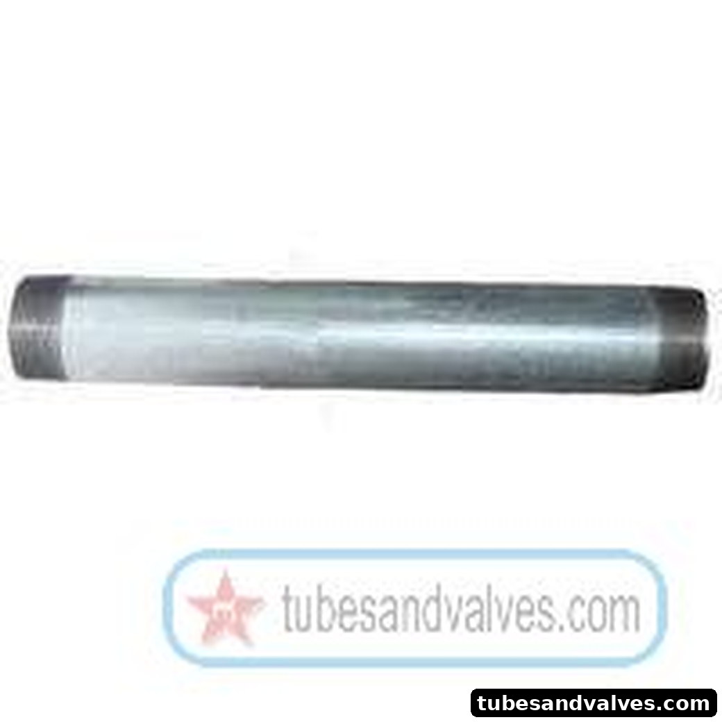 15mm (1/2") GI NIPPLE ERW B - MEDIUM 300mm (12") LONG product image