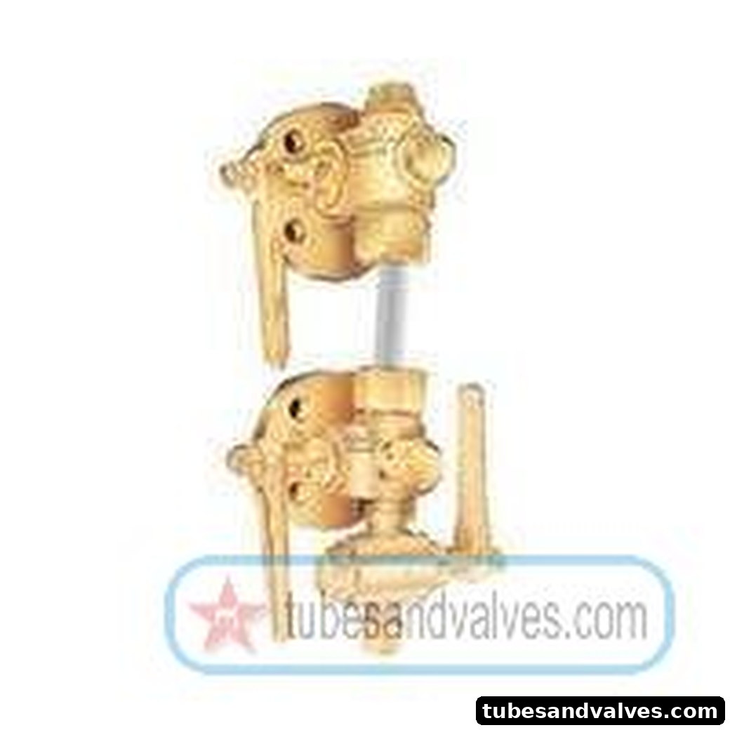 15mm or 1/2" NB ATAM GUN METAL GLAND PACKED GUAGE GLASS VALVE SET F/E-FLANGED END product image