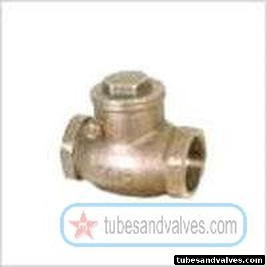 50mm (2") ATAM GUN METAL NON RETURN VALVE AV 27 Screwed End - THREADED END product image