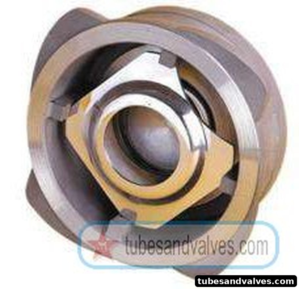 100mm (4") SS NON SLAM CHECK VALVE - DISC CHECK VALVE 304 CASCO product image