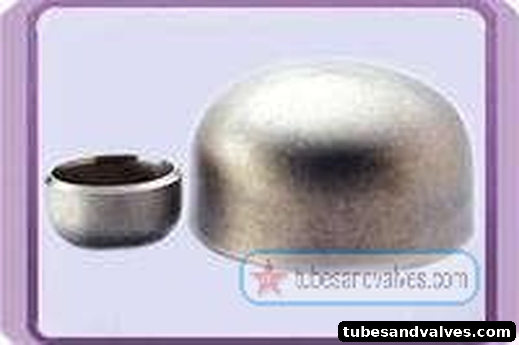 100mm or 4" NB SS PIPE CAP SCH 40 GR 304 product image